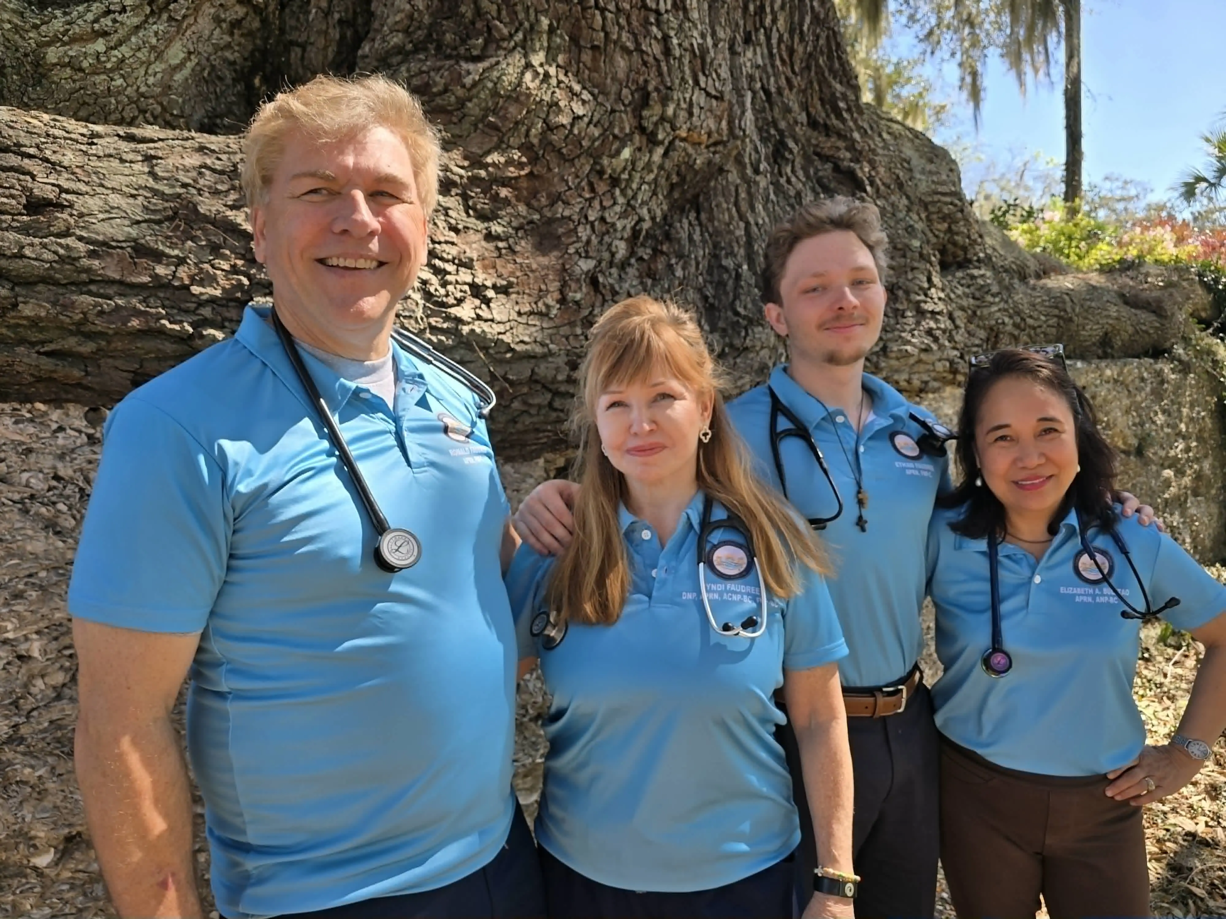 Golden Isles Coastal Medicine team group photo